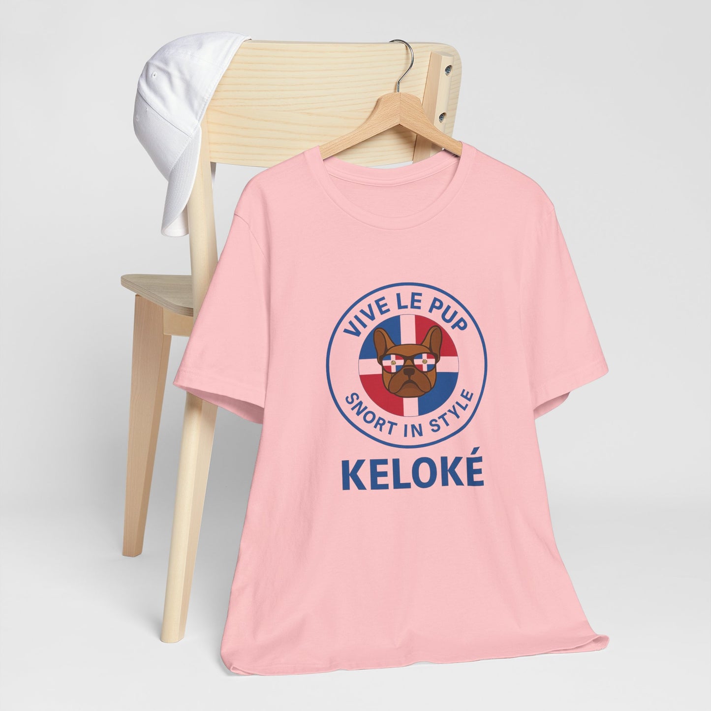 KELOKÉ – Dominican Frenchie Tee | Vive Le Pup Edition 🇩🇴
