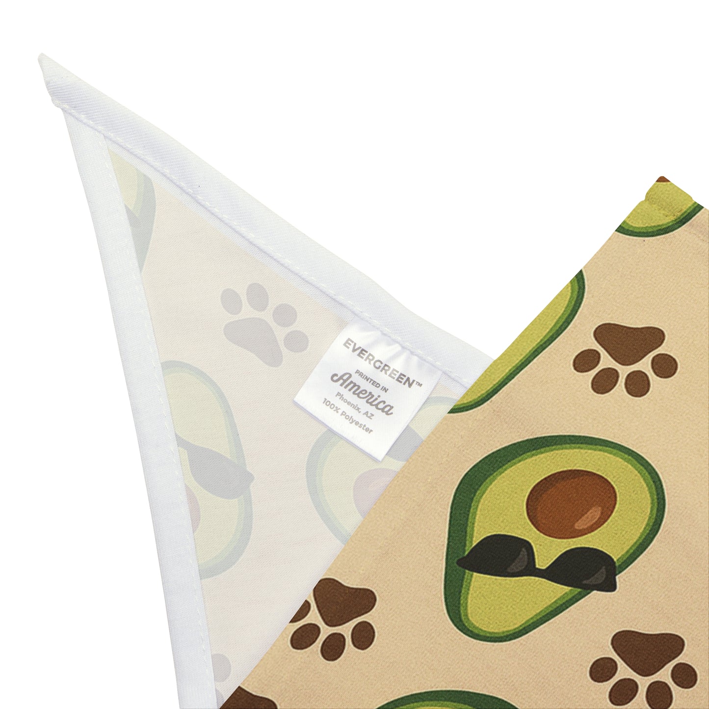 Pawcado Toast – Fun Avocado Dog Bandana