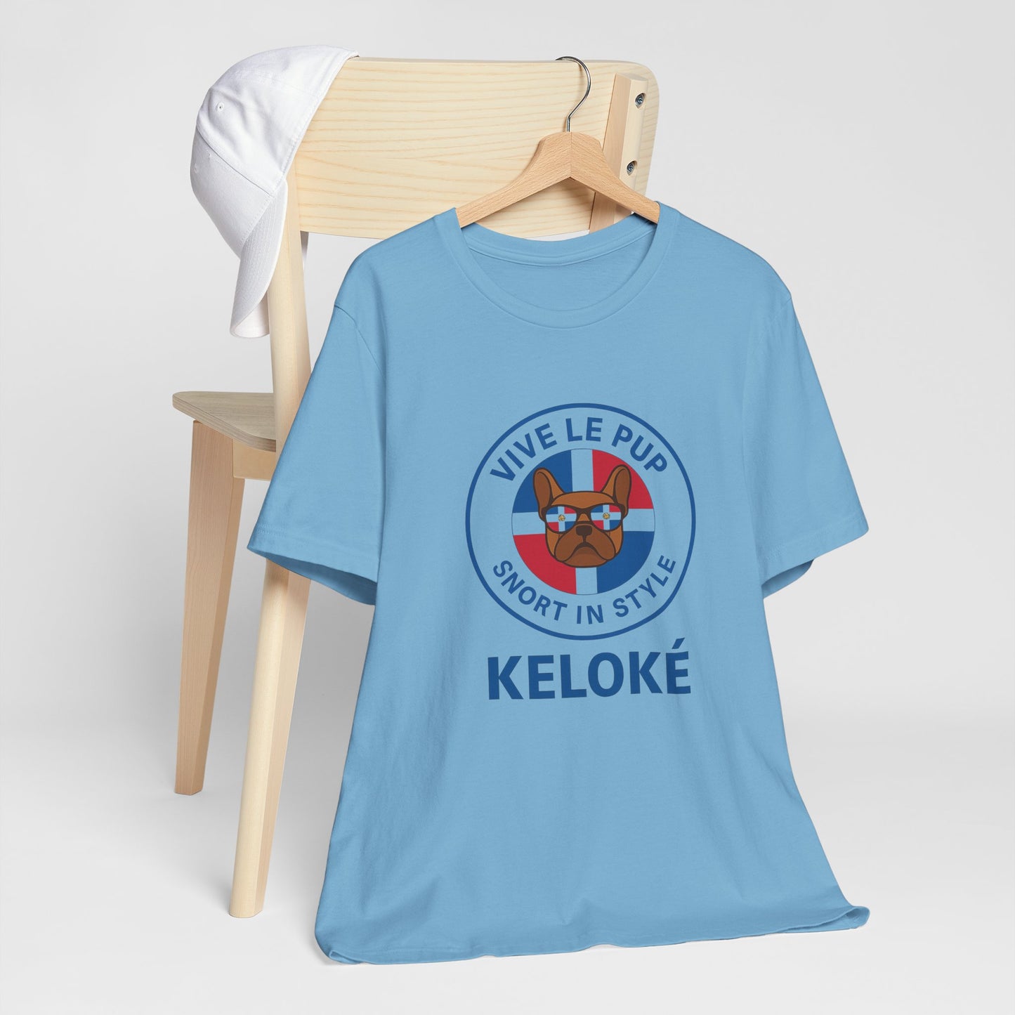 KELOKÉ – Dominican Frenchie Tee | Vive Le Pup Edition 🇩🇴