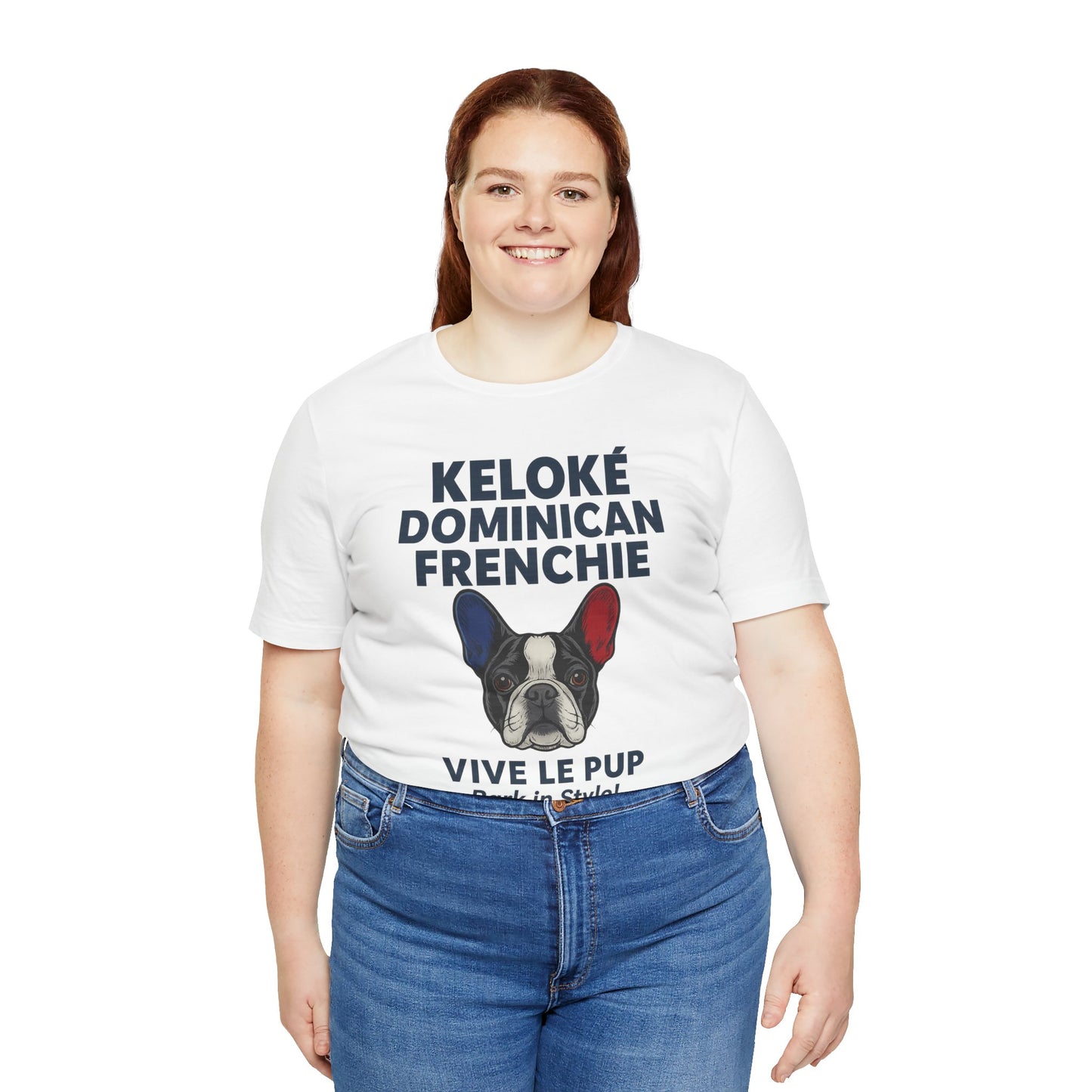 Keloké Dominican Frenchie Tee – Vive Le Pup Edition