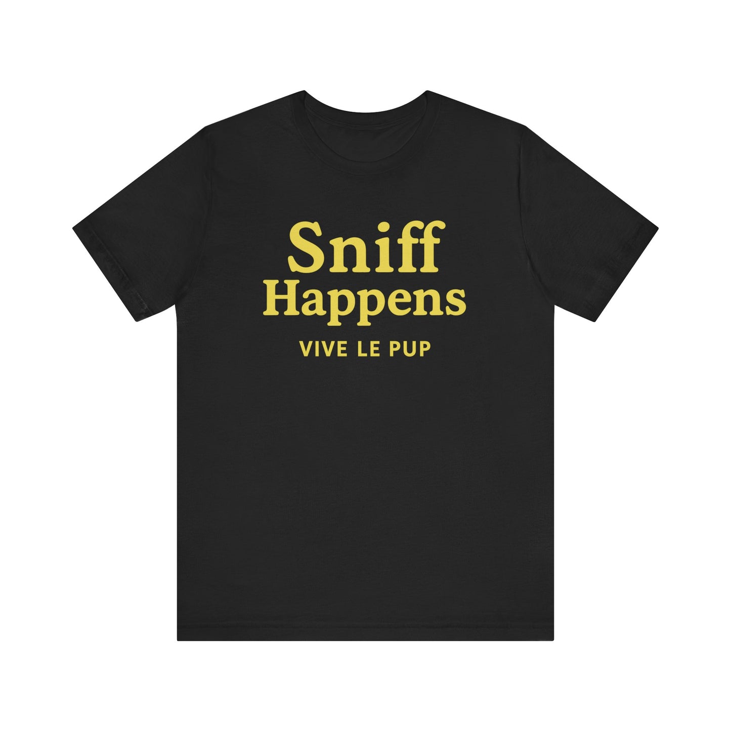 Sniff Happens – Paw Print Edition | Dog Lover’s Tee