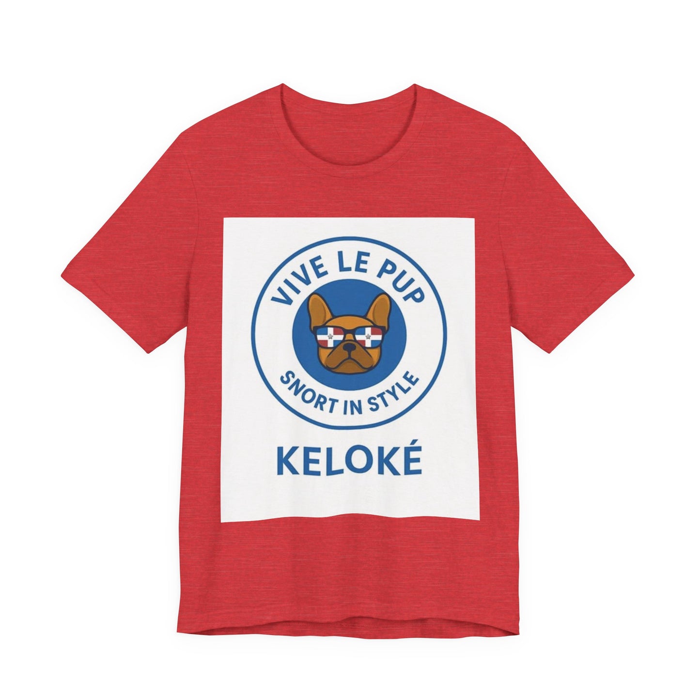 KELOKÉ Vive Le Pup Tee – Dominican Dog Drip