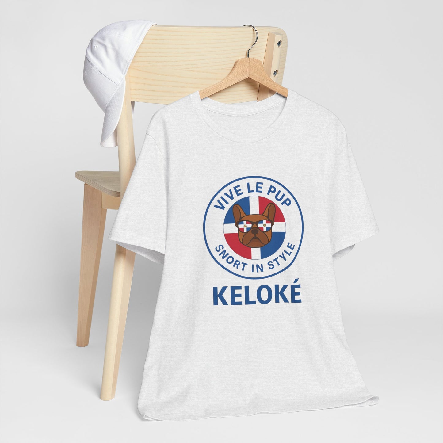 KELOKÉ – Dominican Frenchie Tee | Vive Le Pup Edition 🇩🇴