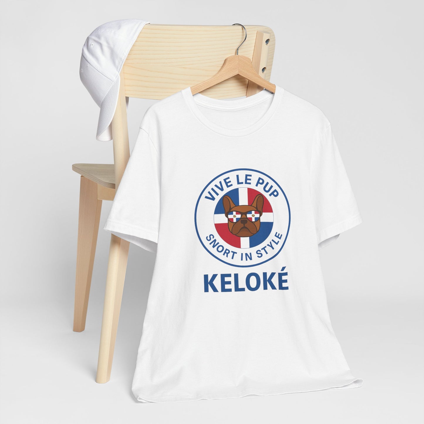 KELOKÉ – Dominican Frenchie Tee | Vive Le Pup Edition 🇩🇴