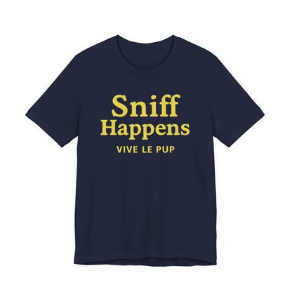 Sniff Happens – Paw Print Edition | Dog Lover’s Tee