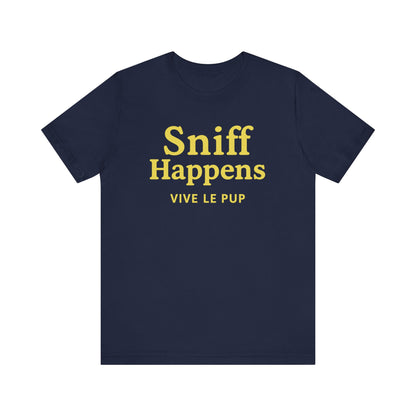 Sniff Happens – Paw Print Edition | Dog Lover’s Tee