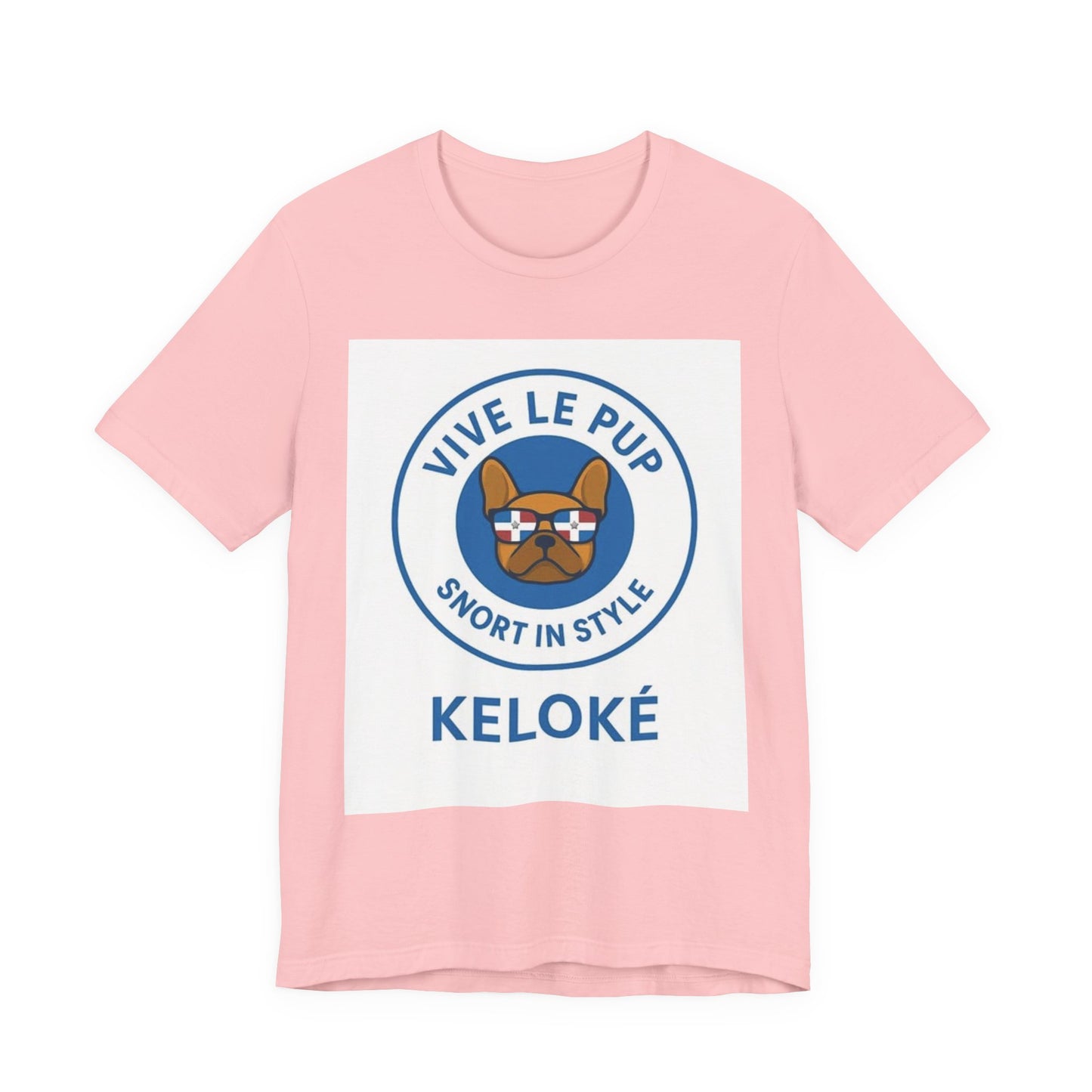 KELOKÉ Vive Le Pup Tee – Dominican Dog Drip