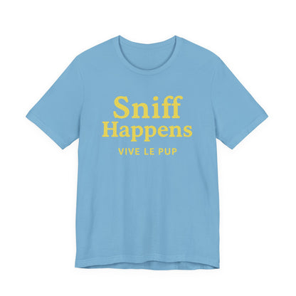 Sniff Happens – Paw Print Edition | Dog Lover’s Tee