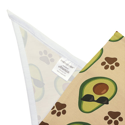 Pawcado Toast – Fun Avocado Dog Bandana