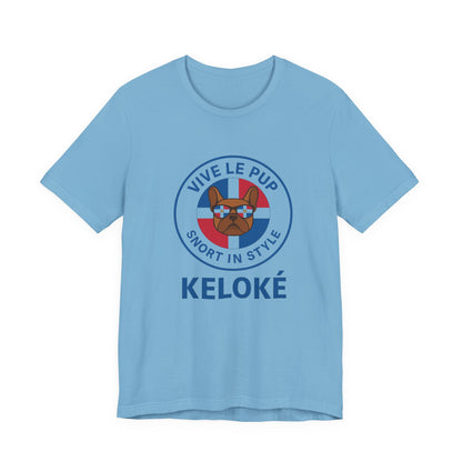 KELOKÉ – Dominican Frenchie Tee | Vive Le Pup Edition 🇩🇴
