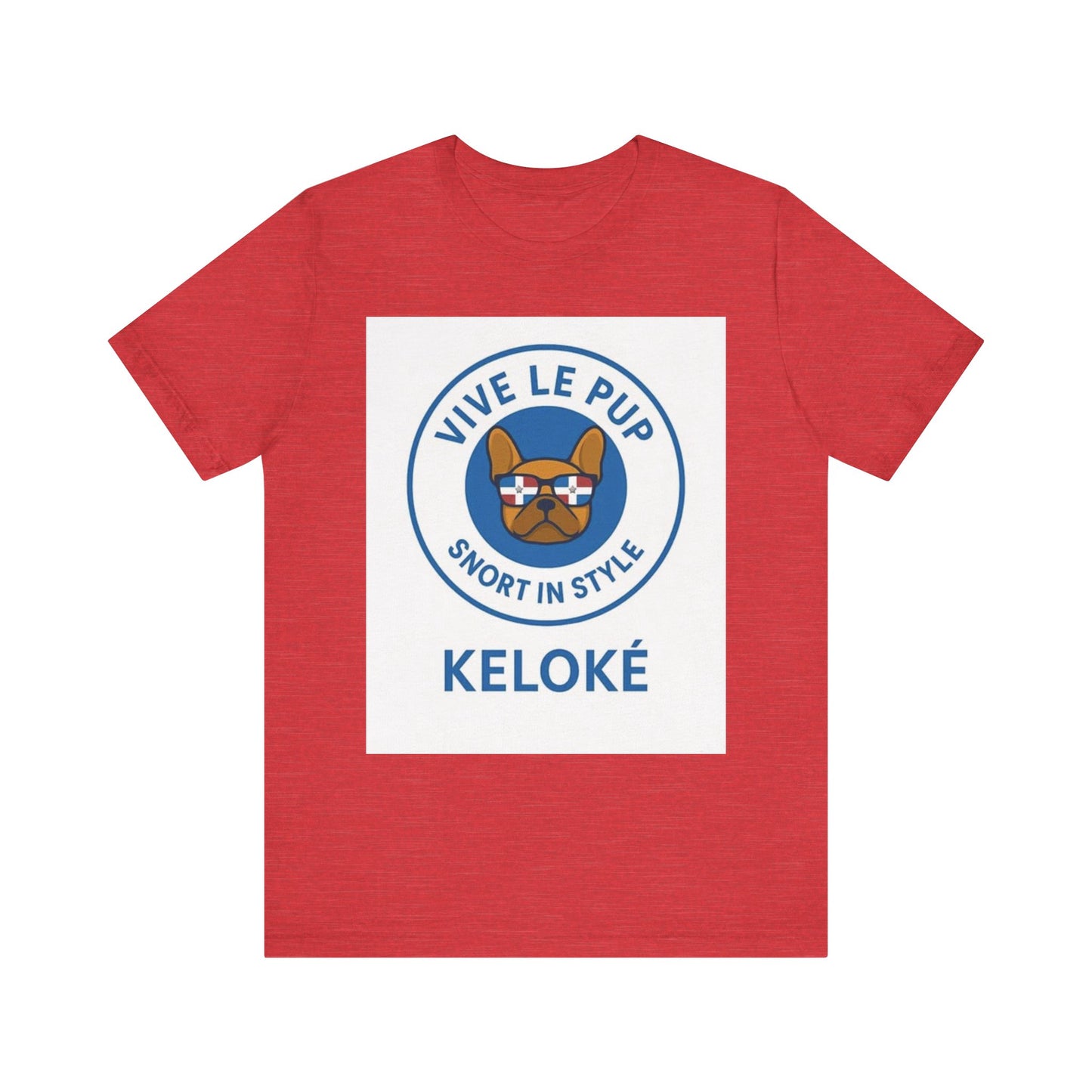 KELOKÉ Vive Le Pup Tee – Dominican Dog Drip