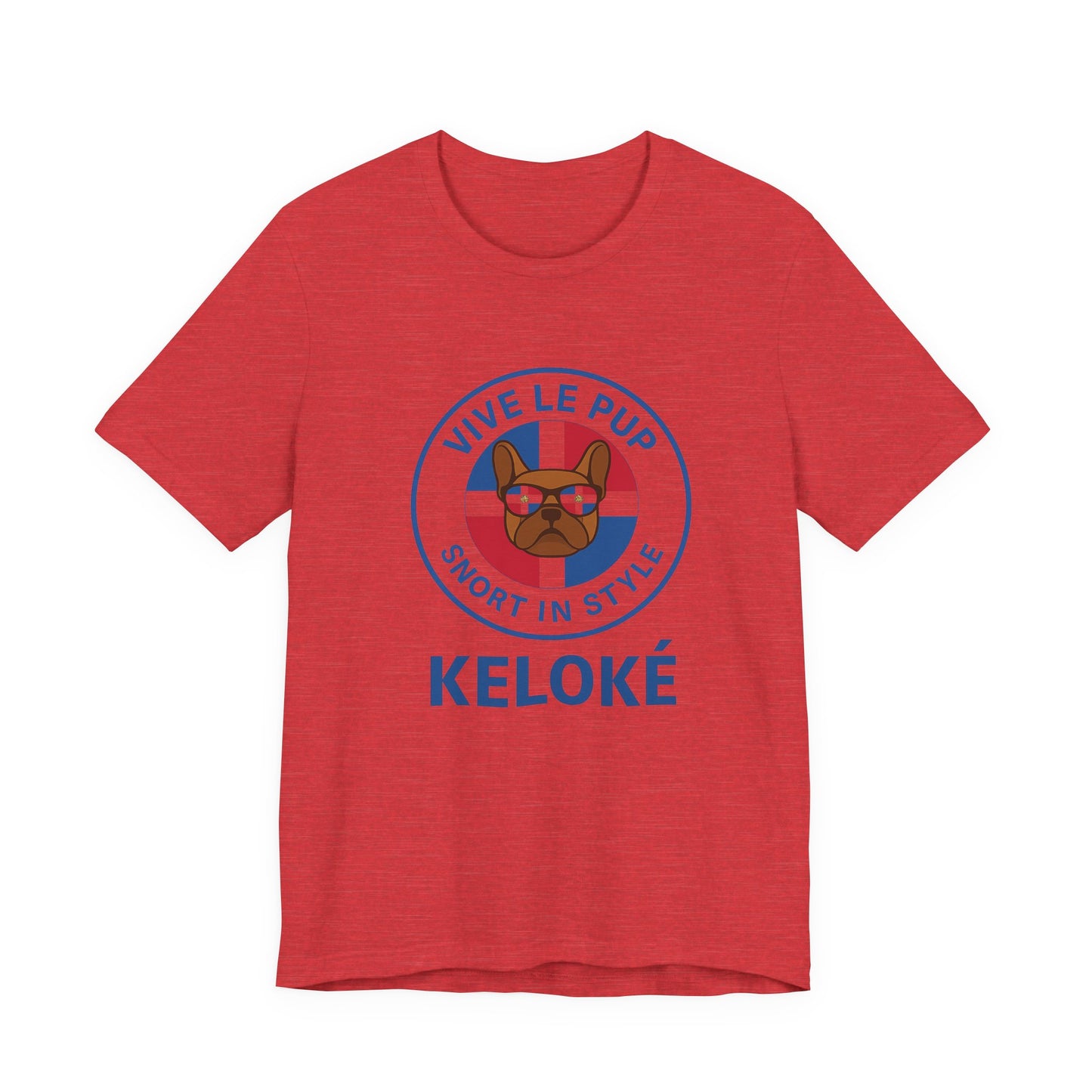 KELOKÉ – Dominican Frenchie Tee | Vive Le Pup Edition 🇩🇴