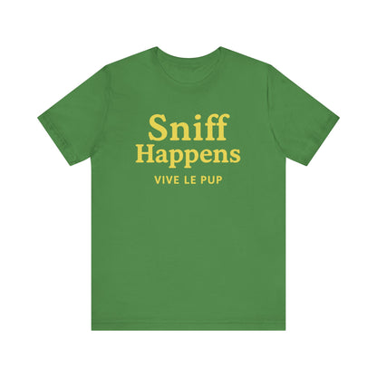 Sniff Happens – Paw Print Edition | Dog Lover’s Tee