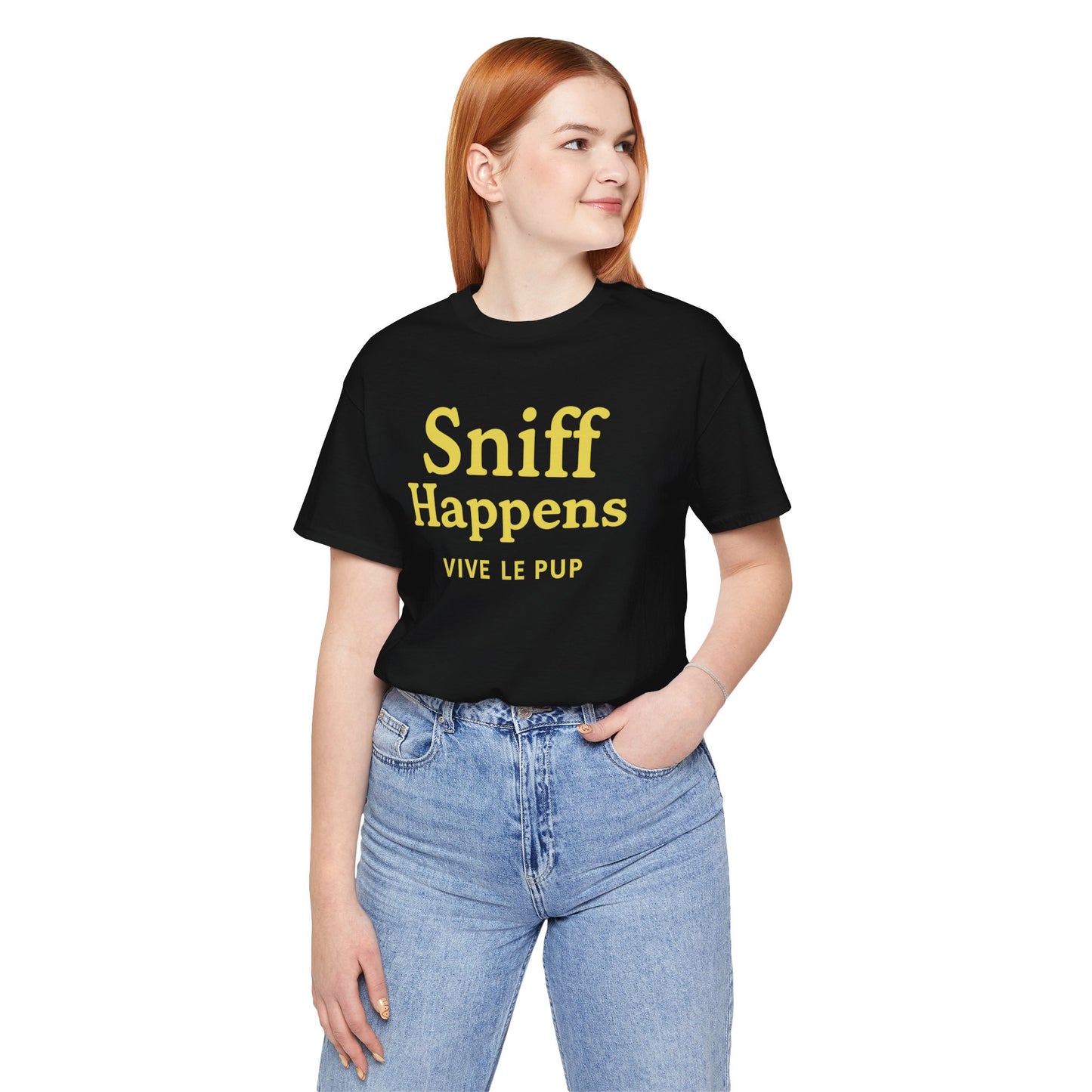 Sniff Happens – Paw Print Edition | Dog Lover’s Tee