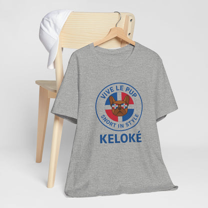 KELOKÉ – Dominican Frenchie Tee | Vive Le Pup Edition 🇩🇴