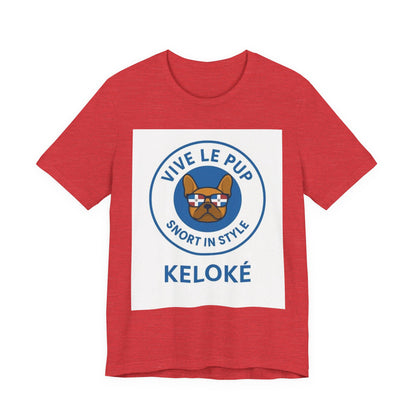 KELOKÉ Vive Le Pup Tee – Dominican Dog Drip
