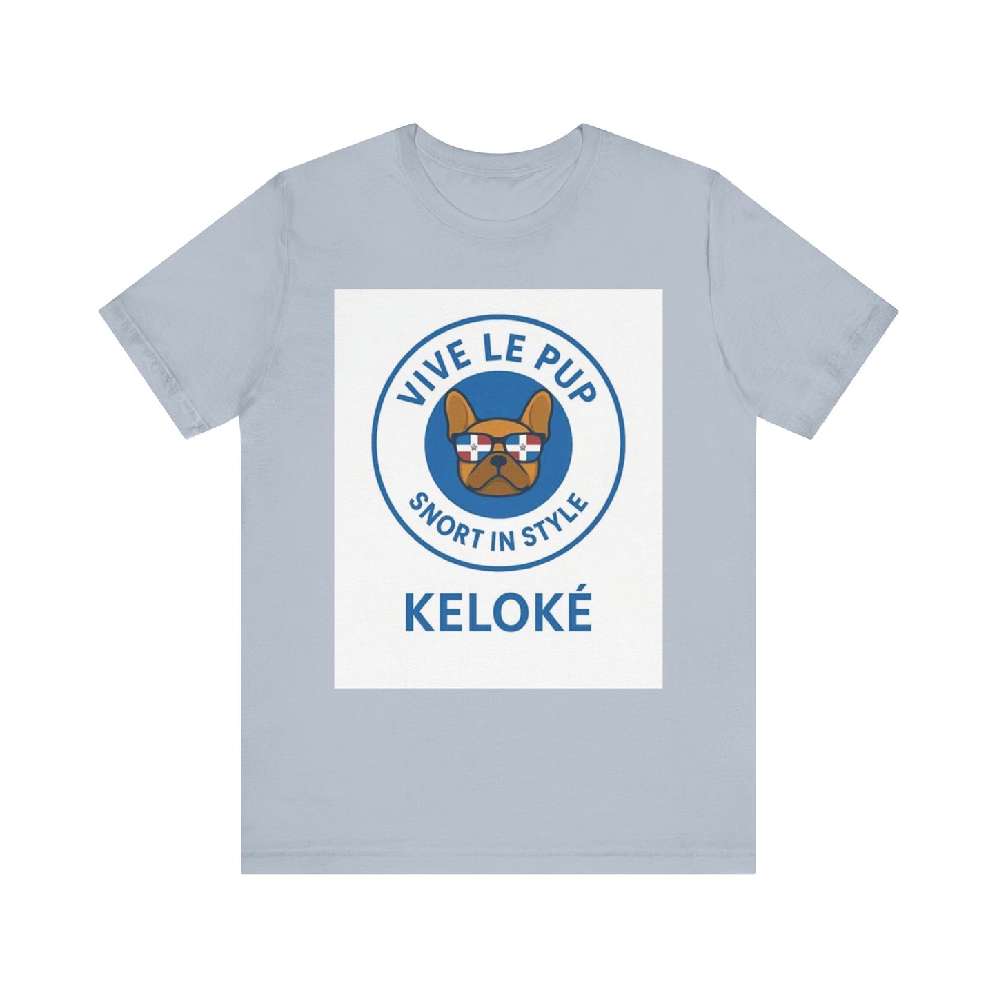 KELOKÉ Vive Le Pup Tee – Dominican Dog Drip