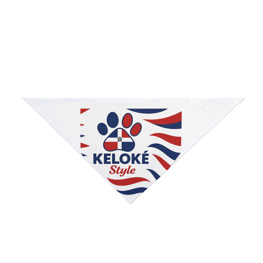 KELOKÉ Style Dominican Pride Dog Bandana