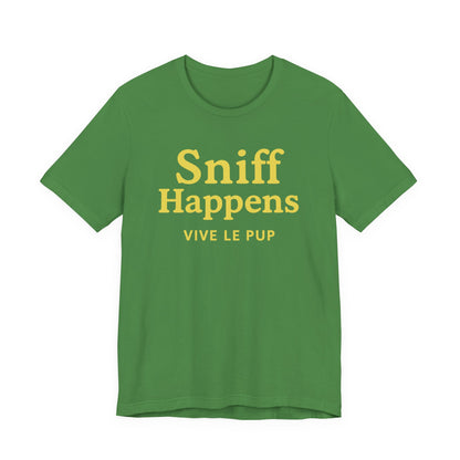 Sniff Happens – Paw Print Edition | Dog Lover’s Tee