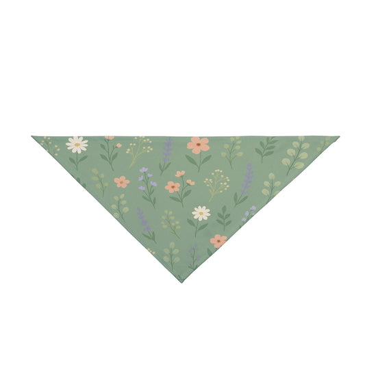 Wild Bloom – Floral Adventure Dog Bandana