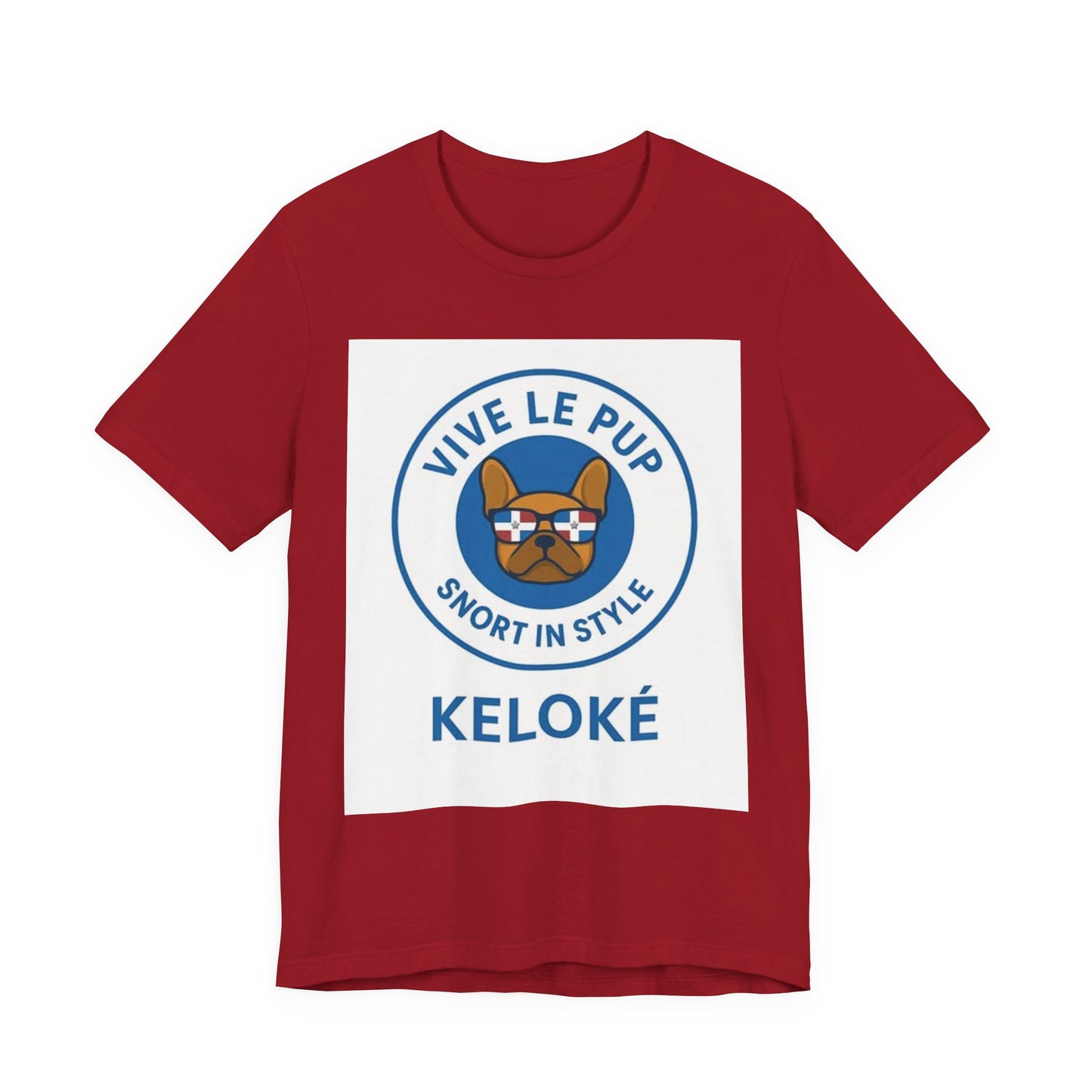 KELOKÉ Vive Le Pup Tee – Dominican Dog Drip