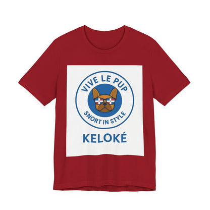 KELOKÉ Vive Le Pup Tee – Dominican Dog Drip
