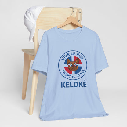 KELOKÉ – Dominican Frenchie Tee | Vive Le Pup Edition 🇩🇴