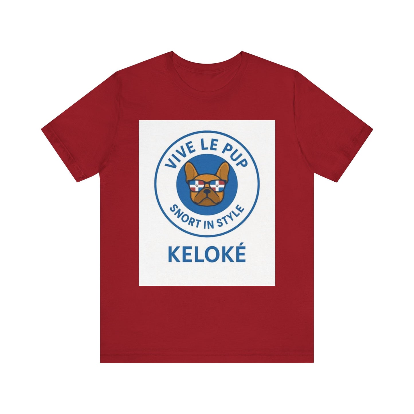 KELOKÉ Vive Le Pup Tee – Dominican Dog Drip